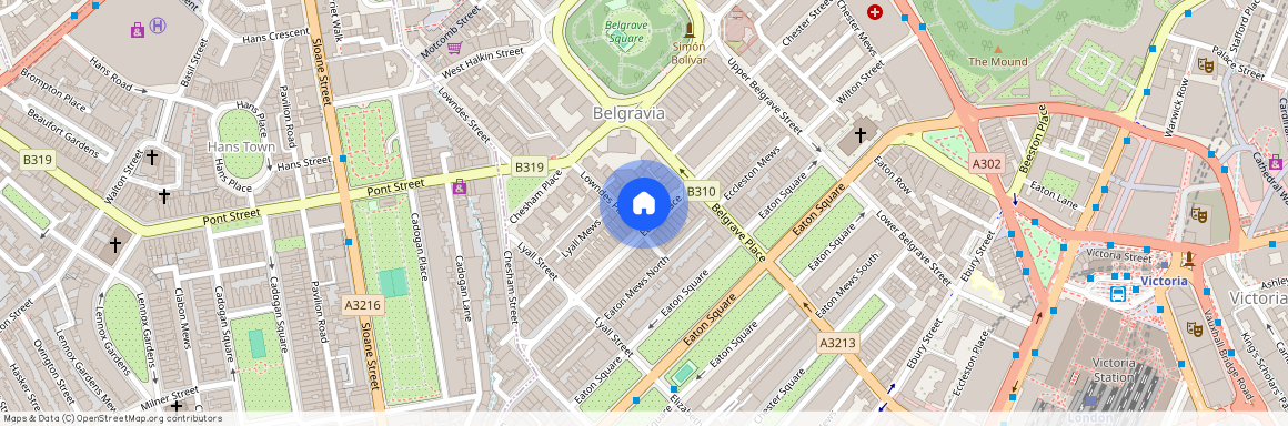 Eaton Place, London SW1X