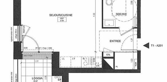 Location Appartement 1 pièce 31m² ST HERBLAIN 44800 - Photo 2