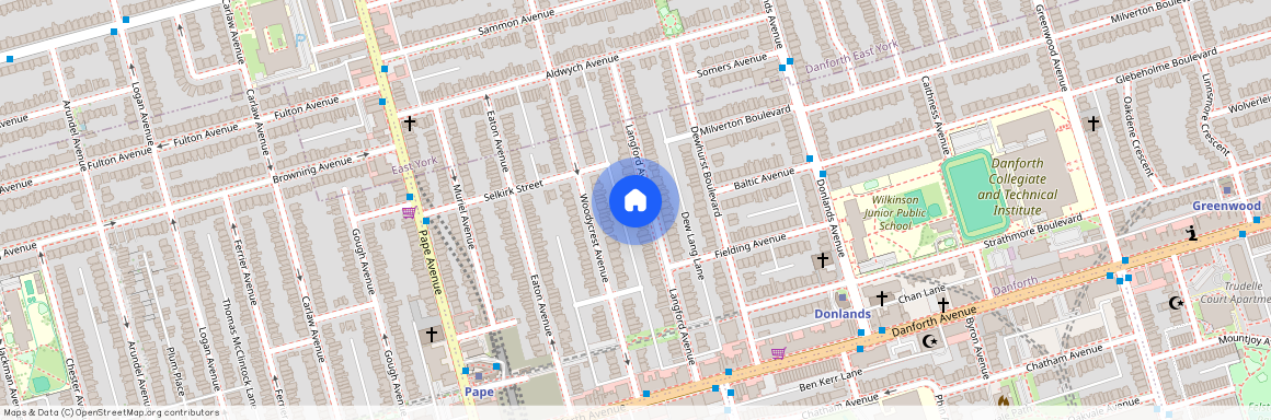 94 Langford Avenue Unit# Basement, Toronto