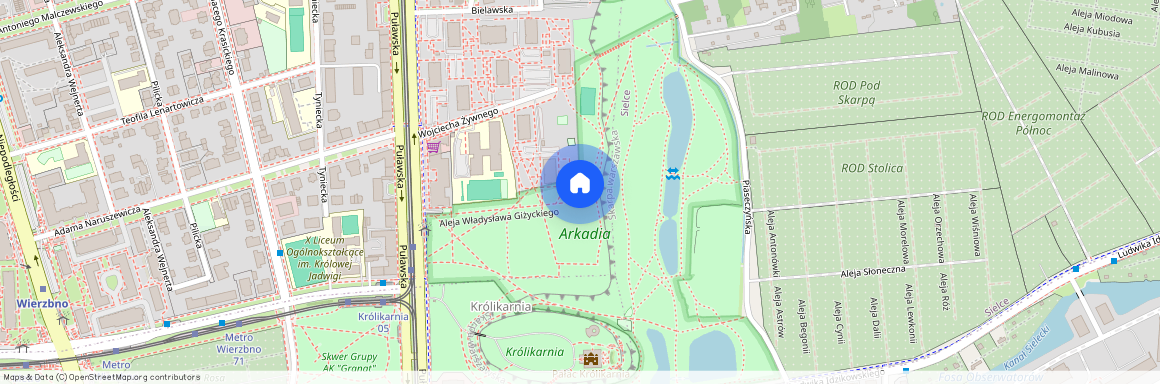 Mokotów, Park Arkadia, Warszawa