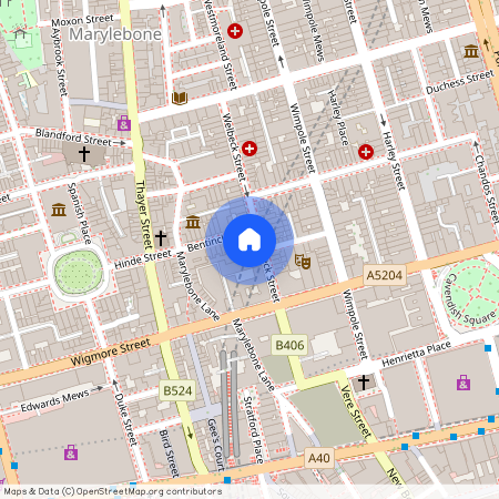 Welbeck Street, Marylebone, London, W1G