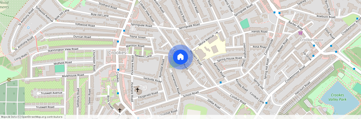 Cobden View Road, S10, Sheffield