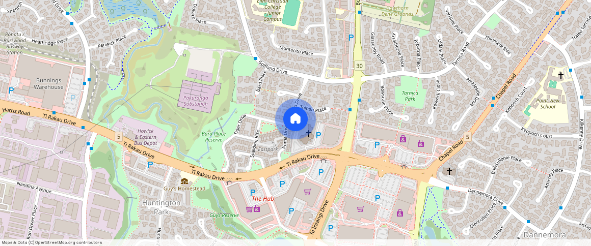 ** Faldo Drive, Golflands, Manukau City