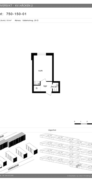 Uddeholmsgatan 29D, Lönngården - Foto 1