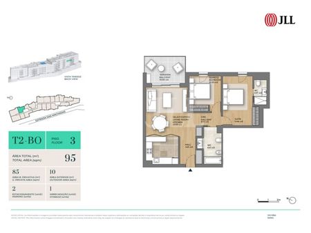 Apartamento T2 em Setúbal - Photo 3