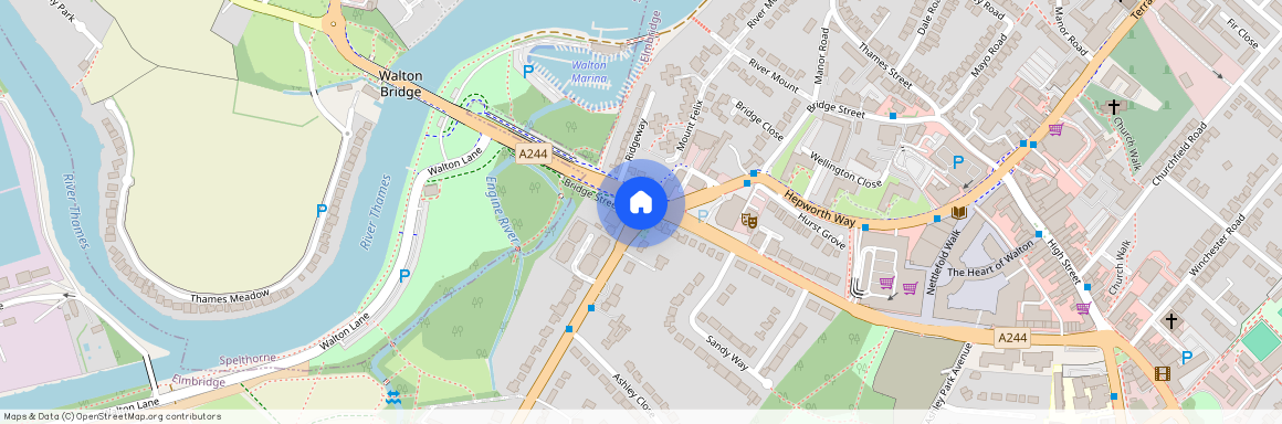 Jubilee Gardens, Weybridge, Surrey, KT13