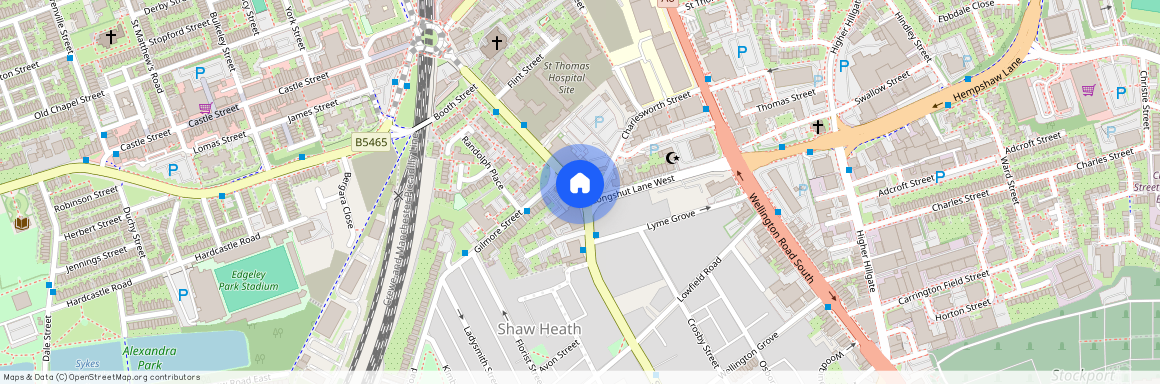 Shaw Heath, Stockport, Greater Manchester, SK2