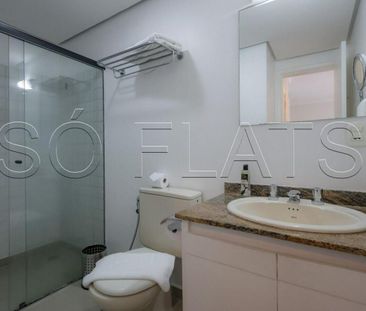 Flat Em Itaim Bibi, São Paulo/sp de 42 m² 1 Quartos Para Locação R$... - Foto 3