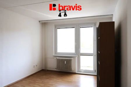 Pronájem bytu 1+1, Brno - Bystrc, lodžie, šatna, částečně zařízený, ul. Kuršova - Фото 4