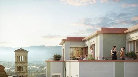 Appartement mansardé moderne de 3,5 pièces avec deux terrasses - Foto 4