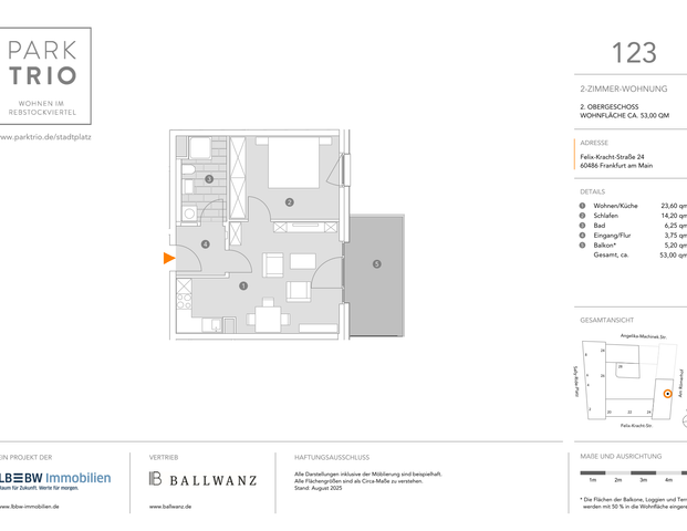 Ihr neues Zuhause mit Nachhaltigkeitsfokus: Moderne 2-Zimmer-Wohnung - Photo 1