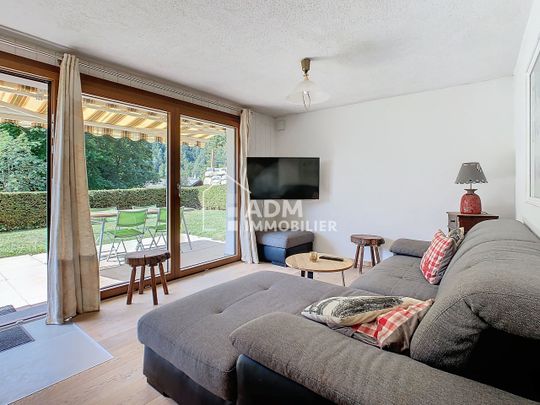 Ovronnaz, 3.5 room apartment ground garden floor in a chalet - Foto 1