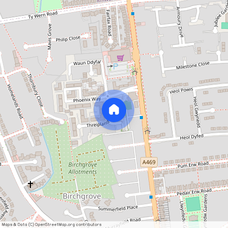 Latteys Close, Cardiff, Cardiff (County of), CF14