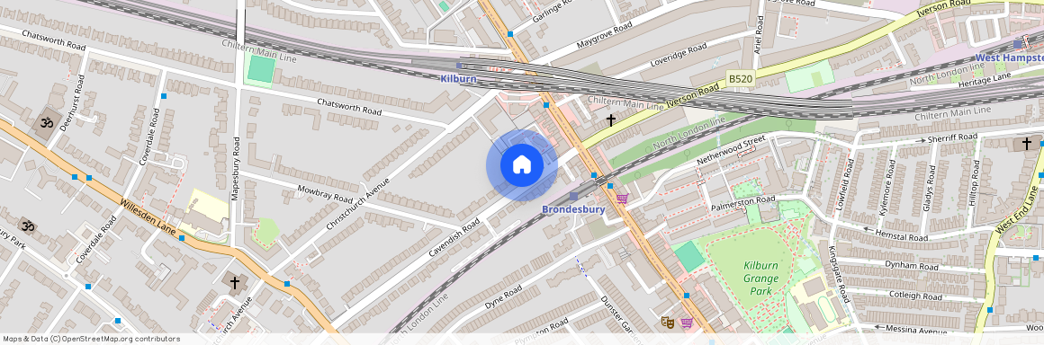 Cavendish Road, Kilburn NW6