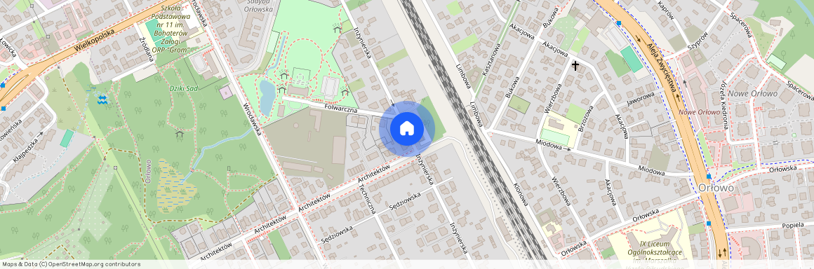 ul. Inżynierska, Orłowo, Gdynia, pomorskie