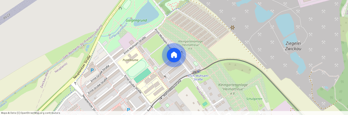 2. Etage, Erich-Mühsam-Straße 121, Planitz, Zwickau