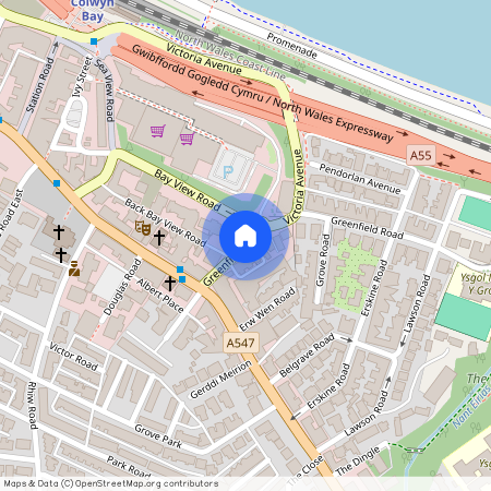 Greenfield Road, Colwyn Bay, Conwy (County of), LL29