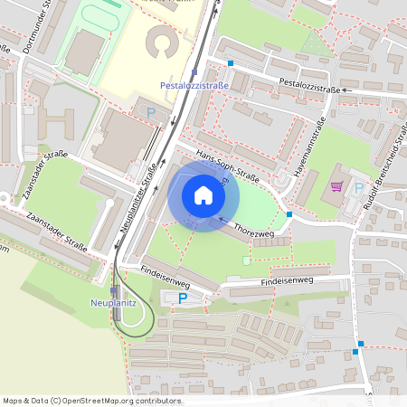 4. Etage, Thorezweg 8, Planitz, Zwickau