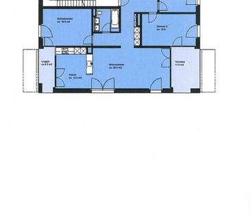 4.5 Zimmer, 114 m², 3. Stock - Foto 4