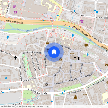 Martin-Luther-Platz, 91522, Martin-Luther-Platz    Ansbach, Mittelfr