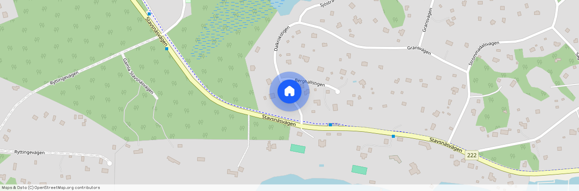 Dalkrokstigen, Värmdö