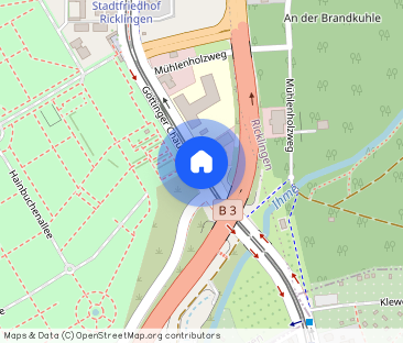 Göttinger Chaussee 244, mit schönem Balkon, Whg. 30 - Foto 1