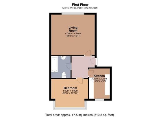 1 bedroom flat to rent - Photo 1