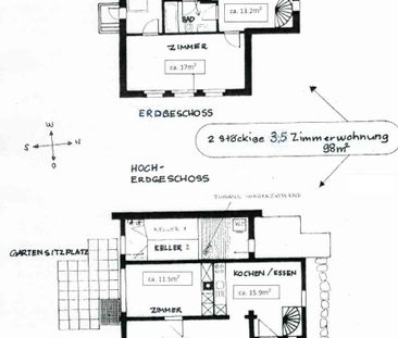 3.5 Zimmer, 98 m², EG - Foto 4