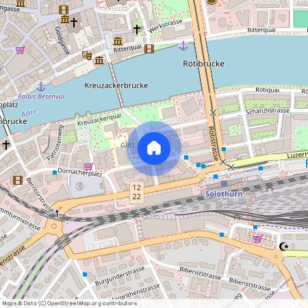 4500, Solothurn, Berthastrasse, 1