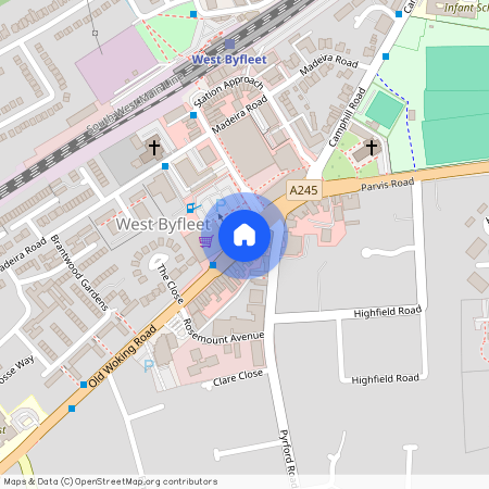 Old Woking Road, West Byfleet, Surrey, KT14 6LG