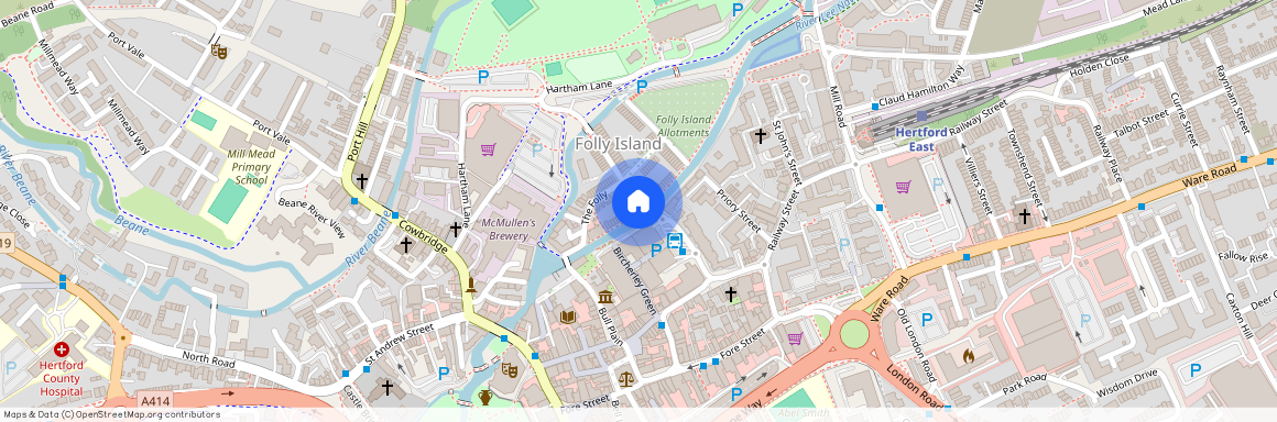 Riverside, Hertford SG14