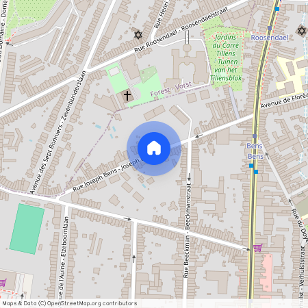 Rue Joseph Bens, 1180, Uccle