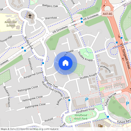 Studley Knapp, Walnut Tree