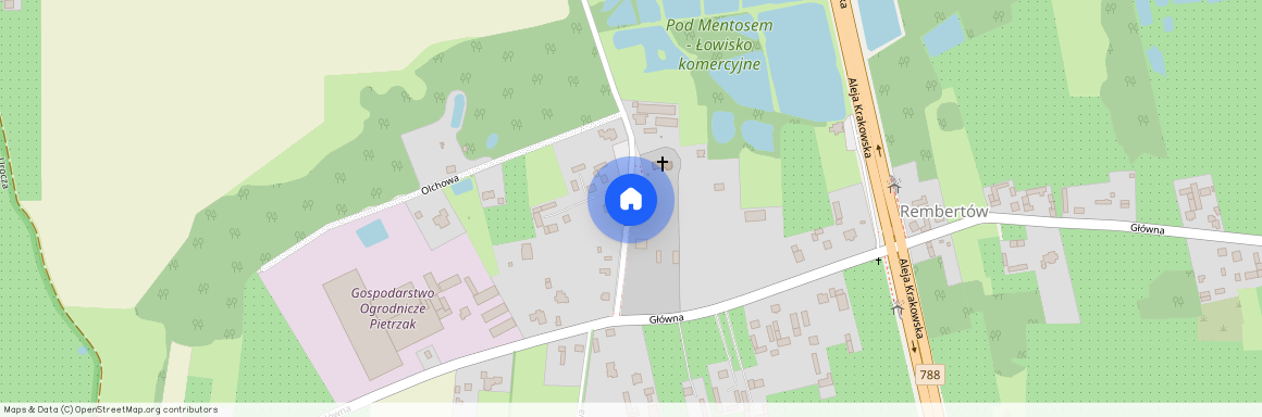 ul. Kościelna, Rembertów, Tarczyn, piaseczyński, mazowieckie