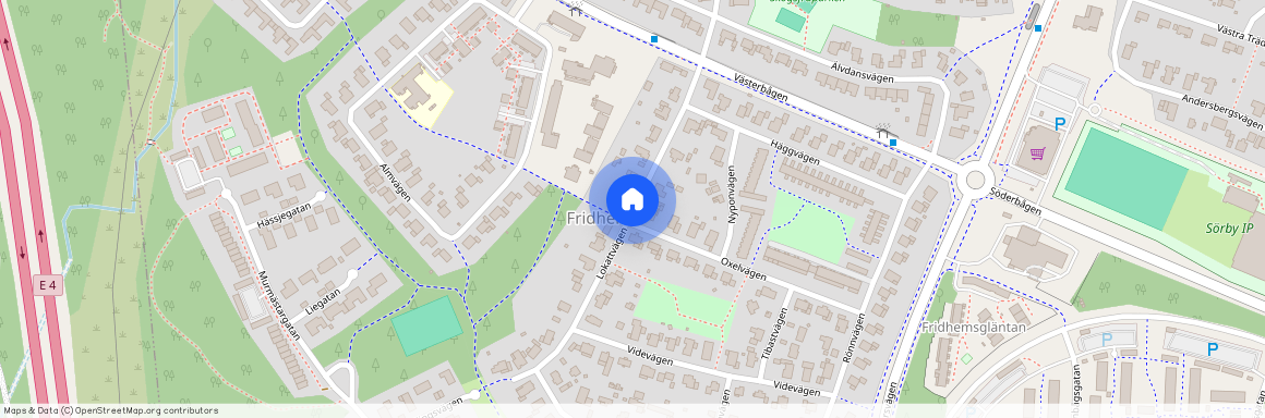 Lokattvägen, Gävle