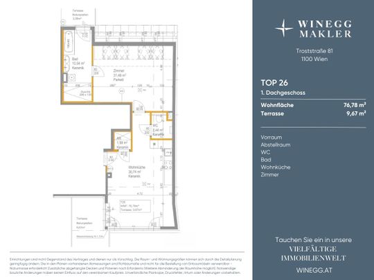 ERSTBEZUG in modernen NEUBAU mit FREIFLÄCHEN! - Top 26 - Photo 1