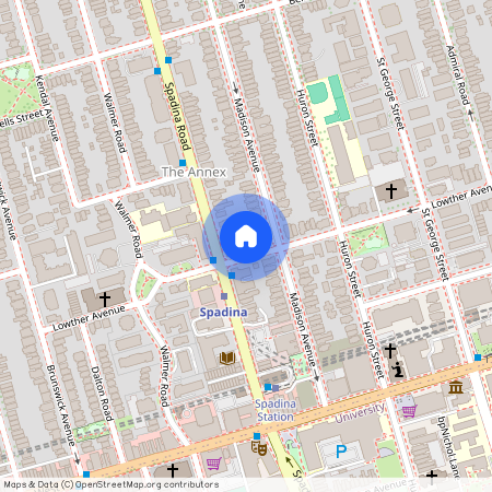 110 Lowther Avenue Unit# Main, Toronto