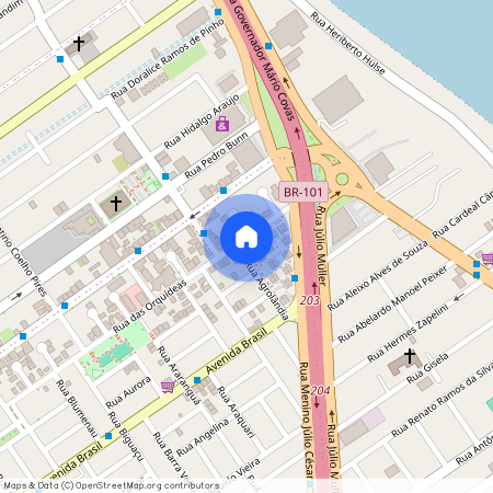 Rua Das Orquídeas, 131, Bela Vista - São José