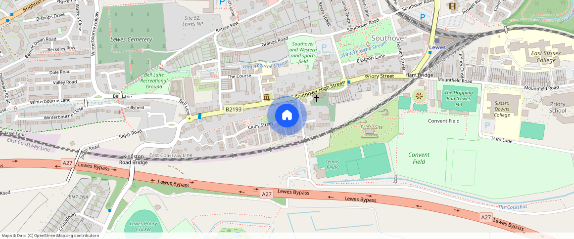 Monks Lane, Lewes, East Sussex