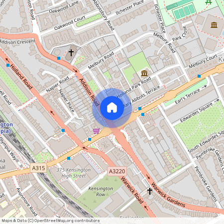 Abbots House, St. Mary Abbots Terrace, W14