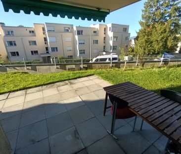 "Helle Wohnung in Stadtnähe mit sonnigem Gartensitzplatz zu vermieten" - Photo 4