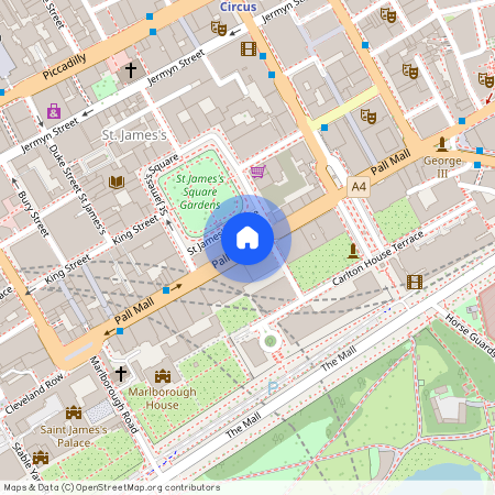 Pall Mall London SW1Y, London, SW1Y