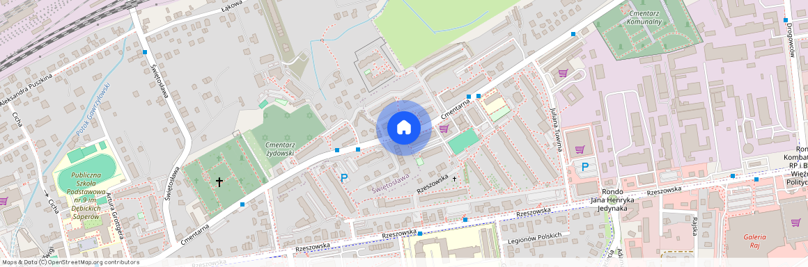 ul. Cmentarna, Dębica, dębicki, podkarpackie