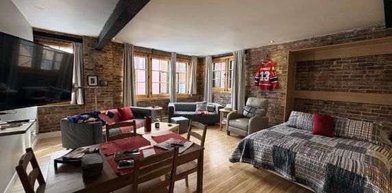 Loft entièrement meublé à louer Vieux-Québec juillet 2026 - Photo 2