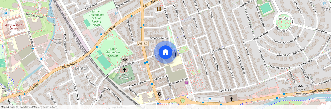 13 Albert Square, Church Street, Lenton, Nottingham, NG7 2FH