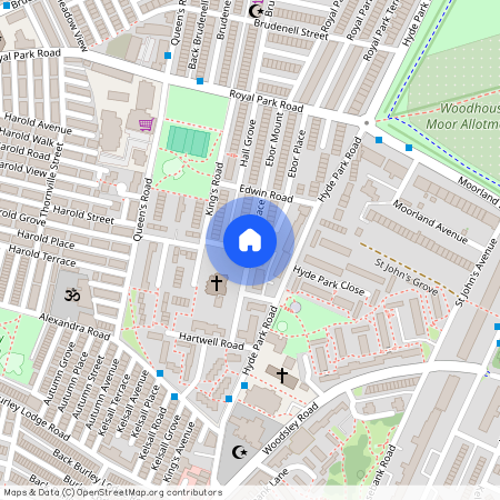 Flat, Regent Terrace, Hyde Park, Flat 3, Leeds, LS6