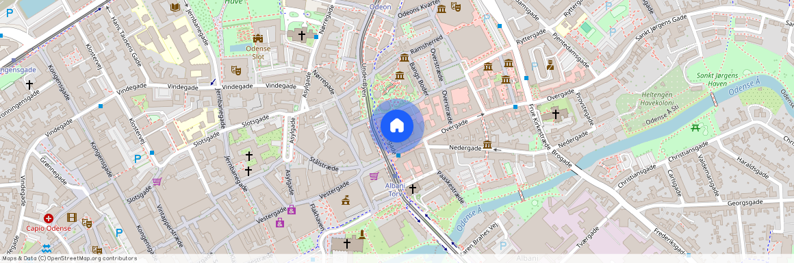 Overgade 12B 1. tv., 5000, Odense C