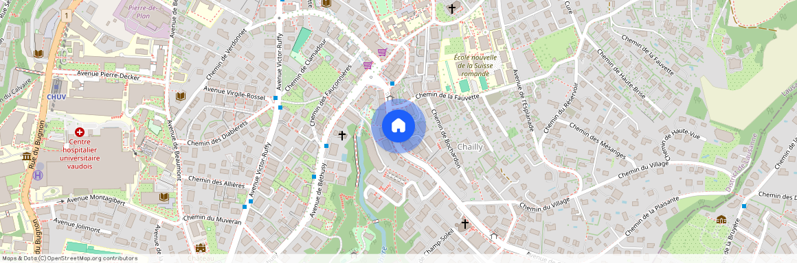 1012, Lausanne, Avenue de Chailly, 13