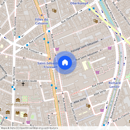 République-Saint Ambroise, Paris 11Ème