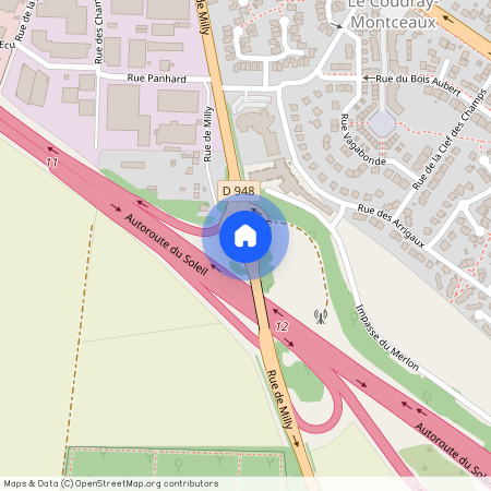 91830, Le Coudray-Montceaux